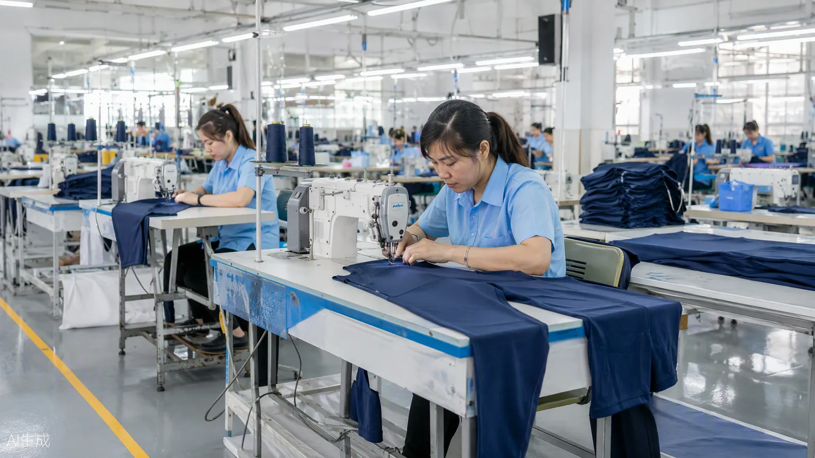 Inside the Factory — Cutting & Spreading