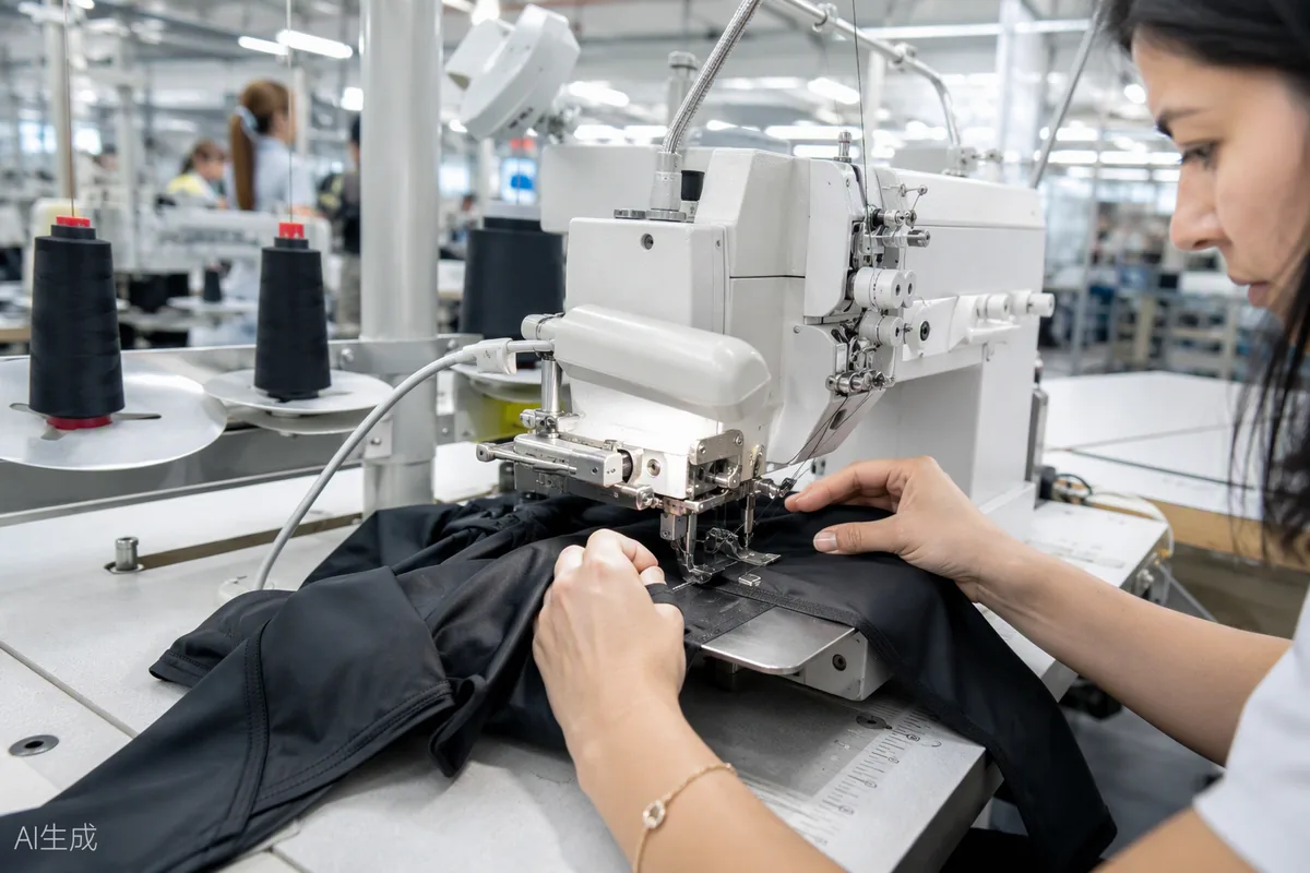 Inside the Factory — Stitching Lines